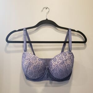 Victoria's Secret Lined Demi Lace Bra - 32DDD